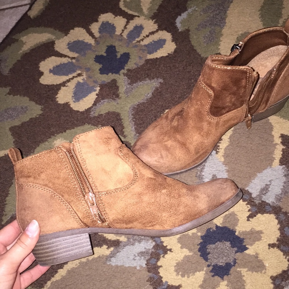 Brown Ankle Booties